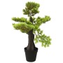 Bonsái de ciprés artificial con macetero 60 cm verde de vidaXL, Flora artificial - Ref: Foro24-336320, Precio: 42,46 €, Descu...