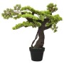 Bonsái de ciprés artificial con macetero 70 cm verde de vidaXL, Flora artificial - Ref: Foro24-336321, Precio: 64,92 €, Descu...