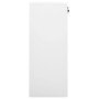 White steel office cabinet 90x40x102 cm by vidaXL, Lockers and storage cabinets - Ref: Foro24-336409, Price: 199,18 €, Discou...