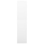 White steel office cabinet 90x40x180 cm by vidaXL, Lockers and storage cabinets - Ref: Foro24-336413, Price: 358,46 €, Discou...