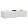 Light gray steel office flower box 90x40x23 cm by vidaXL, Pots and planters - Ref: Foro24-336426, Price: 48,99 €, Discount: %