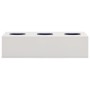 Light gray steel office flower box 90x40x23 cm by vidaXL, Pots and planters - Ref: Foro24-336426, Price: 48,99 €, Discount: %