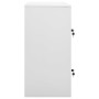 Light gray steel locker cabinet 90x45x92.5 cm by vidaXL, Lockers and storage cabinets - Ref: Foro24-336432, Price: 186,47 €, ...