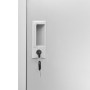 Light gray steel locker cabinet 90x45x92.5 cm by vidaXL, Lockers and storage cabinets - Ref: Foro24-336432, Price: 186,47 €, ...