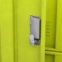 Light gray and green steel locker cabinet 90x45x92.5 cm by vidaXL, Lockers and storage cabinets - Ref: Foro24-336443, Price: ...