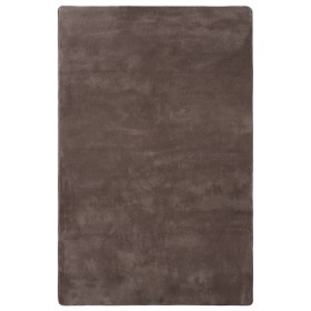 Alfombra de peluche gris taupe 230x160 cm de vidaXL, Alfombras - Ref: Foro24-336481, Precio: 62,15 €, Descuento: %