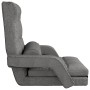 Silla de suelo plegable con función de cama de tela gris claro de vidaXL, Sillas de suelo - Ref: Foro24-336521, Precio: 118,5...