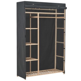 Gray fabric wardrobe 110x40x170 cm by vidaXL, Wardrobes - Ref: Foro24-248189, Price: 142,99 €, Discount: %