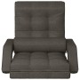 Silla de suelo plegable con función de cama de tela gris oscuro de vidaXL, Sillas de suelo - Ref: Foro24-336522, Precio: 122,...