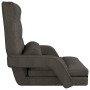 Silla de suelo plegable con función de cama de tela gris oscuro de vidaXL, Sillas de suelo - Ref: Foro24-336522, Precio: 122,...