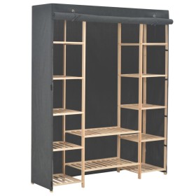 Kleiderschrank aus grauem Stoff, 135 x 40 x 170 cm von vidaXL, Kleiderschränke - Ref: Foro24-248197, Preis: 164,68 €, Rabatt: %