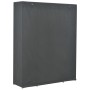 Gray fabric wardrobe 135x40x170 cm by vidaXL, Wardrobes - Ref: Foro24-248197, Price: 164,68 €, Discount: %