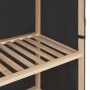 Kleiderschrank aus grauem Stoff, 135 x 40 x 170 cm von vidaXL, Kleiderschränke - Ref: Foro24-248197, Preis: 161,99 €, Rabatt: %