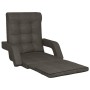 Silla de suelo plegable con función de cama de tela gris oscuro de vidaXL, Sillas de suelo - Ref: Foro24-336522, Precio: 122,...