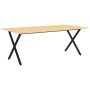 Superficie de mesa madera maciza de pino 200x100x2,5 cm de vidaXL, Tableros para mesas - Ref: Foro24-287684, Precio: 68,99 €,...