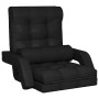 Folding floor chair with bed function black fabric by vidaXL, Floor chairs - Ref: Foro24-336527, Price: 121,99 €, Discount: %