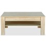 Mesa de centro madera de ingeniería roble 110x65x48 cm de vidaXL, Mesas de centro - Ref: Foro24-244860, Precio: 148,95 €, Des...