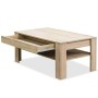 Mesa de centro madera de ingeniería roble 110x65x48 cm de vidaXL, Mesas de centro - Ref: Foro24-244860, Precio: 148,95 €, Des...