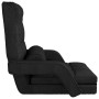 Folding floor chair with bed function black fabric by vidaXL, Floor chairs - Ref: Foro24-336527, Price: 121,99 €, Discount: %