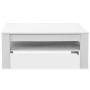 Mesa de centro madera de ingeniería blanco 110x65x48 cm de vidaXL, Mesas de centro - Ref: Foro24-244859, Precio: 107,09 €, De...