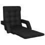 Folding floor chair with bed function black fabric by vidaXL, Floor chairs - Ref: Foro24-336527, Price: 121,99 €, Discount: %