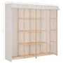 Kleiderschrank aus weißem Stoff, 173 x 40 x 170 cm von vidaXL, Kleiderschränke - Ref: Foro24-248198, Preis: 203,27 €, Rabatt: %