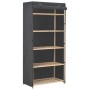 Kleiderschrank aus grauem Stoff, 79 x 40 x 170 cm von vidaXL, Kleiderschränke - Ref: Foro24-248191, Preis: 105,61 €, Rabatt: %