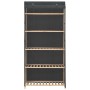 Gray fabric wardrobe 79x40x170 cm by vidaXL, Wardrobes - Ref: Foro24-248191, Price: 105,61 €, Discount: %