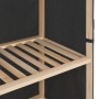 Kleiderschrank aus grauem Stoff, 79 x 40 x 170 cm von vidaXL, Kleiderschränke - Ref: Foro24-248191, Preis: 115,85 €, Rabatt: %