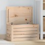 Solid pine wood storage box 59.5x36.5x33 cm by vidaXL, Closets and storage - Ref: Foro24-823614, Price: 53,98 €, Discount: %