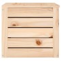 Caja de almacenaje madera maciza de pino 59,5x36,5x33 cm de vidaXL, Armarios y almacenamiento - Ref: Foro24-823614, Precio: 5...