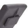 Diván con almohada de cuero sintético gris de vidaXL, Divanes - Ref: Foro24-281281, Precio: 203,69 €, Descuento: %