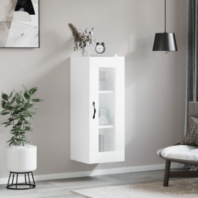 White wall cabinet 34.5x34x90 cm by vidaXL, Sideboards - Ref: Foro24-835002, Price: 49,56 €, Discount: %