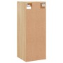 Armario de pared roble Sonoma 34,5x34x90 cm de vidaXL, Aparadores - Ref: Foro24-835005, Precio: 57,99 €, Descuento: %