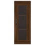 Armario de pared marrón roble 34,5x34x90 cm de vidaXL, Aparadores - Ref: Foro24-835009, Precio: 49,86 €, Descuento: %