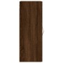 Armario de pared marrón roble 34,5x34x90 cm de vidaXL, Aparadores - Ref: Foro24-835009, Precio: 49,86 €, Descuento: %