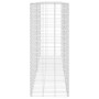 Gabion wall basket galvanized steel 85x30x200 cm by vidaXL, fence panels - Ref: Foro24-142359, Price: 92,83 €, Discount: %