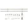 Kit de herrajes para puerta corredera 183 cm acero plateado de vidaXL, Puertas - Ref: Foro24-142825, Precio: 101,42 €, Descue...