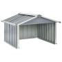 Cobertizo para cortacésped acero galvanizado gris 92x97x63 cm de vidaXL, Cobertizos - Ref: Foro24-150908, Precio: 65,19 €, De...