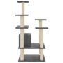 Cat scratching post with dark gray sisal posts 110 cm by vidaXL, Cat furniture - Ref: Foro24-171481, Price: 61,96 €, Discount: %