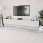 TV cabinet 2 pcs glossy white plywood 120x40x34cm by vidaXL, TV Furniture - Ref: Foro24-275113, Price: 185,66 €, Discount: %