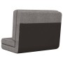 Silla de suelo plegable de tela gris claro de vidaXL, Sillas de suelo - Ref: Foro24-336549, Precio: 115,93 €, Descuento: %