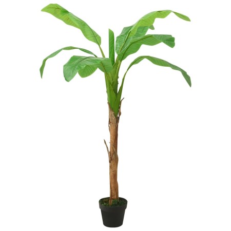 Árbol bananero artificial con macetero 160 cm verde de vidaXL, Flora artificial - Ref: Foro24-336313, Precio: 56,49 €, Descue...