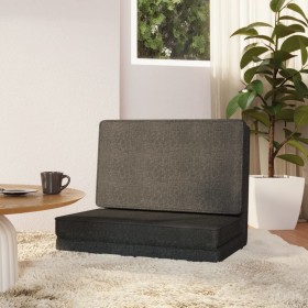 Silla de suelo plegable de tela gris oscuro de vidaXL, Sillas de suelo - Ref: Foro24-336550, Precio: 102,75 €, Descuento: %