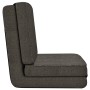 Silla de suelo plegable de tela gris oscuro de vidaXL, Sillas de suelo - Ref: Foro24-336550, Precio: 102,75 €, Descuento: %