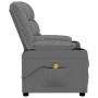 Gray Synthetic Leather Massage Chair by vidaXL, Electric massage chairs - Ref: Foro24-348052, Price: 235,30 €, Discount: %