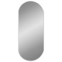 Silver oval wall mirror 80x35 cm by vidaXL, Mirrors - Ref: Foro24-348192, Price: 44,84 €, Discount: %