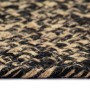 Handmade brown and black jute rug 180 cm by vidaXL, Rugs - Ref: Foro24-343620, Price: 95,58 €, Discount: %