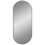 Black oval wall mirror 90x40 cm by vidaXL, Mirrors - Ref: Foro24-348207, Price: 52,10 €, Discount: %