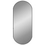 Black oval wall mirror 80x35 cm by vidaXL, Mirrors - Ref: Foro24-348206, Price: 41,16 €, Discount: %